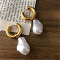 Irregular Pearl Earrings