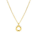 Hollow SUNFLOWER Necklace